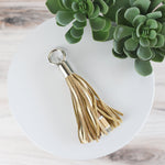 Tassel Key Chain with Micro USB Charging Cable