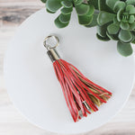 Tassel Key Chain with Micro USB Charging Cable