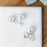 Double Stud Earrings