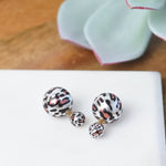 Double Stud Earrings
