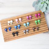 Double Stud Earrings