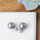 Double Stud Earrings