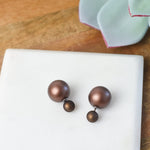 Double Stud Earrings