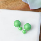 Double Stud Earrings