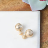 Double Stud Earrings