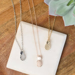 Pineapple Pendant Necklace