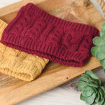 Cable Knit Head Wrap