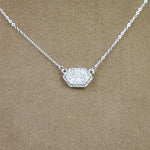 Annabelle Pendant Necklace with Silver Setting