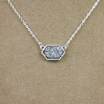 Annabelle Pendant Necklace with Silver Setting