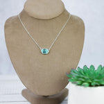 Annabelle Pendant Necklace with Silver Setting