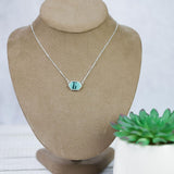 Annabelle Pendant Necklace with Silver Setting