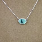 Annabelle Pendant Necklace with Silver Setting
