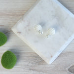 Mini Pearl Double Stud Earrings
