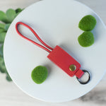 Keychain with Micro USB Charging Cable