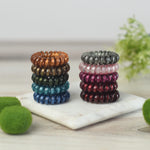 Medium Lauren Lane Hair Coil Set in Glitter