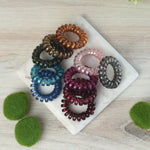 Medium Lauren Lane Hair Coil Set in Glitter