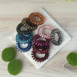 Medium Lauren Lane Hair Coil Set in Glitter
