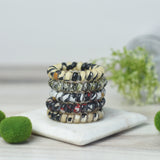 Large Lauren Lane Hair Coil Set in Animal Prints