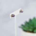 Tory Semi Precious Natural Stone Claw Stud Earrings