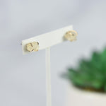 Tory Semi Precious Natural Stone Claw Stud Earrings