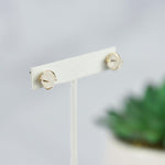 Tory Semi Precious Natural Stone Claw Stud Earrings