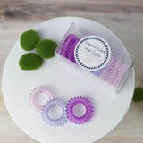 Pretty Pony Hair Coil 9 Piece Set in Clear Box
