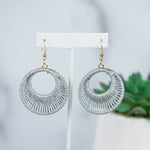 Cora Silky Wrapped Dangle Earrings