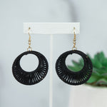 Cora Silky Wrapped Dangle Earrings
