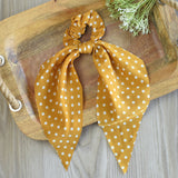 Polka Dot Hair Scarf