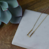 Open Box Pendant Necklace