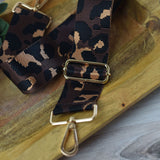 Adjustable Bag Strap 2 inch Leopard Pattern