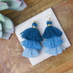 Elise Party Tassel Dangle Earrings