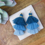 Elise Party Tassel Dangle Earrings