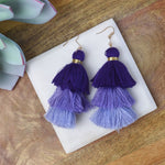 Elise Party Tassel Dangle Earrings