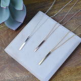Bar Pendant Necklace
