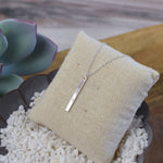 Bar Pendant Necklace