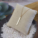 Bar Pendant Necklace