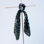 Satin Leopard Hair Scarf