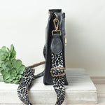 Marlee Leopard Strap Crossbody Purse