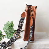 Marlee Leopard Strap Crossbody Purse