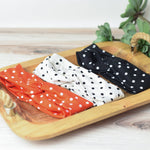Twist Front Polka Dot Head Wraps