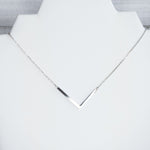 Large Letter / Initial Necklace In Silver