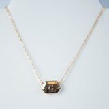 Ivory Shell Reversible Initial Letter Necklace