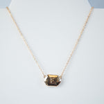 Ivory Shell Reversible Initial Letter Necklace