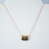 Ivory Shell Reversible Initial Letter Necklace