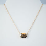 Ivory Shell Reversible Initial Letter Necklace