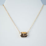 Ivory Shell Reversible Initial Letter Necklace