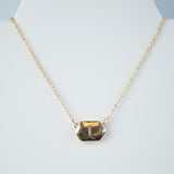 Ivory Shell Reversible Initial Letter Necklace