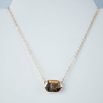 Ivory Shell Reversible Initial Letter Necklace