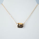 Ivory Shell Reversible Initial Letter Necklace